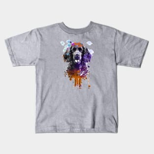 Irish Red Setter Stencil Art Kids T-Shirt